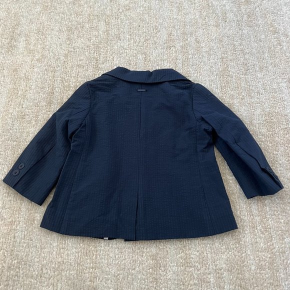 3 for $6 Mayoral Seersucker Blazer Jacket 6m Baby - Picture 4 of 7
